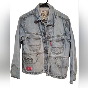 Lucky Brand Light Blue Jean Jacket